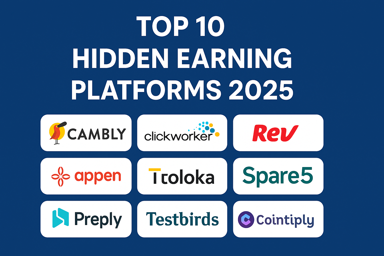 Hidden USA Earning Websites